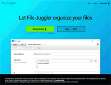 Tablet Screenshot of filejuggler.com
